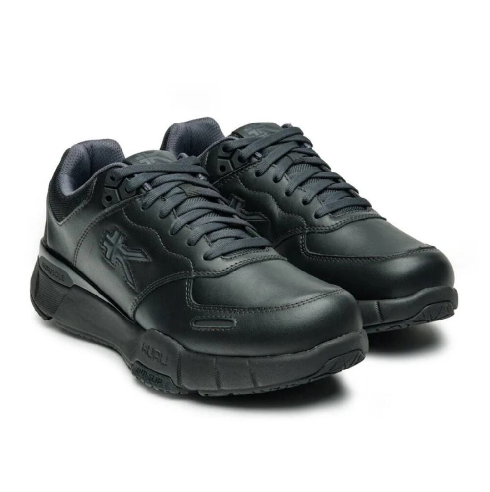 Kuru Men's Smokestack Black Kinetic 2.0 Anti Slip Sneakers Size 13.5